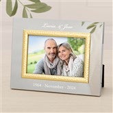 4x6 Silver/Gold Frame