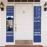 All About The Grad Personalized Graduation Photo Door Banner Set - 47888