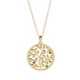  Custom Family Tree Birthstone Necklace - 47981D
