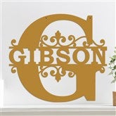 Split Letter Sign - Gold