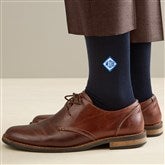 Navy  Black Sock Set - 2 Pair