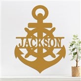 Anchor Sign-Gold