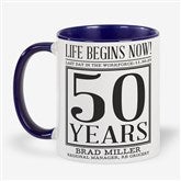 11 oz. Blue Mug