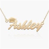 Grad Necklace-Gold