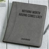 Charcoal Padfolio