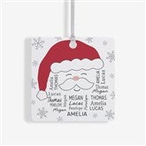 Santa Repeating Name Personalized Ornaments - 48681