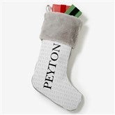 Yuletide Repeating Name Personalized Christmas Stockings - 48702