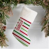 Ivory Fur Stocking