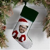 Christmas Character Personalized Photo Christmas Stockings - 48704