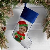 Christmas Character Personalized Photo Christmas Stockings - 48704