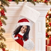 Christmas Character Personalized Photo Christmas Stockings - 48704