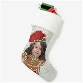 Christmas Character Personalized Photo Christmas Stockings - 48704