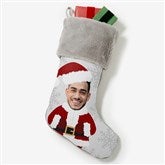 Christmas Character Personalized Photo Christmas Stockings - 48704