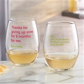 21oz. Stemless Wine Glass