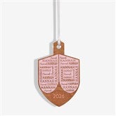 Hannukah Dreidel Personalized Wood Ornament  - 48951
