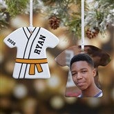 Karate Personalized T-Shirt Ornament - 49041