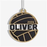 Volleyball Personalized Wood Ornament - 49047