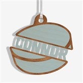 Hockey Personalized Wood Ornament - 49049