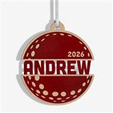 Golf Personalized Wood Ornament - 49050