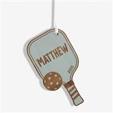 Pickleball Paddle Personalized Wood Ornament - 49052