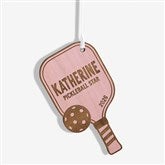 Pickleball Paddle Personalized Wood Ornament - 49052