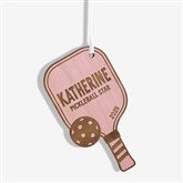 Pickleball Paddle Personalized Wood Ornament - 49052