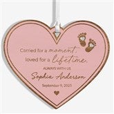 Baby Memorial Personalized Wood Ornaments - 49080