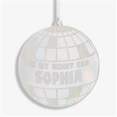 Disco Ball Personalized Christmas Ornaments - 49087