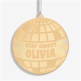 Disco Ball Personalized Christmas Ornaments - 49087
