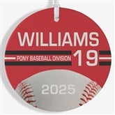 Baseball Personalized Ornament - 49091