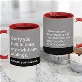 11 oz. Red Mug