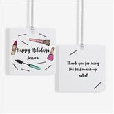 Beauty Queen Makeup Personalized Christmas Ornament  - 49263