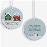 Favorite Neighbor Personalized Christmas Ornaments - 49265