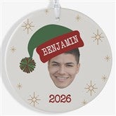 Christmas Character Personalized Photo Ornaments - 49267