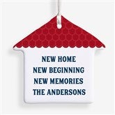 Write Your Own Personalized House Ornaments - 49327