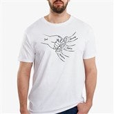 Dads Fist Bump Personalized Mens Shirts  - 49370