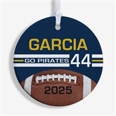Football Personalized Ornament - 49402
