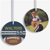 Football Personalized Ornament - 49402