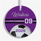 Soccer Personalized Ornament - 49403