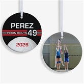 Volleyball Personalized Ornament - 49404