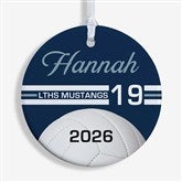 Volleyball Personalized Ornament - 49404