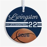 Basketball Personalized Ornament - 49405