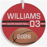 Basketball Personalized Ornament - 49405