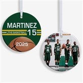 Basketball Personalized Ornament - 49405