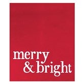 Merry  Bright Throw