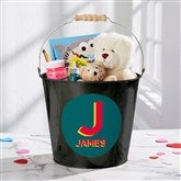 Large Black Bucket