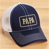 Navy/White Adult Hat