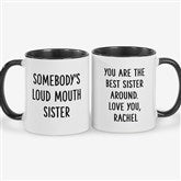 11 oz. Black Mug