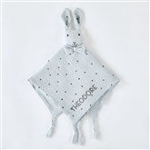 Embroidered Rabbit Polka Dot Lovey    - 50067