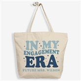 In My Engaged Era Personalized Canvas Tote Bags - 50400